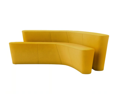 POLAR PERCH - Modular bench with back _ Tacchini