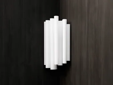 VERTICAL NEST - Polycarbonate wall lamp _ Tacchini
