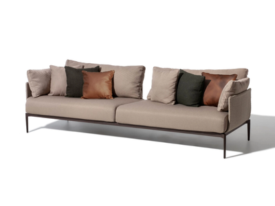 LEAF - 3 seater fabric garden sofa _ Talenti