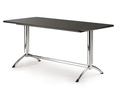 KOMBY 945 - Rectangular MDF office desk _ TALIN