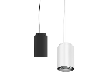 CCTEVO TUBE 140 - Aluminium pendant lamp / ceiling lamp _ TARGETTI