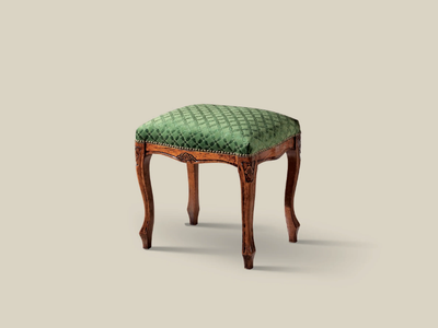 131 - Low wooden stool _ Tarocco Vaccari Group