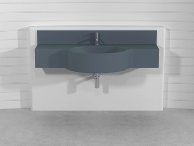 CIPRO FIXED PLTCI - Wall-mounted Pietraluce® washbasin _ Technova