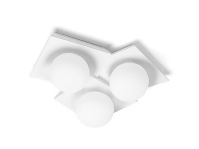CICLADI - LED plaster ceiling lamp _ Tecnico
