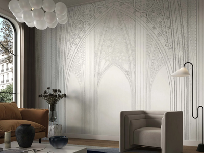 CANDOGLIA - Fire retardant washable wallpaper _ Tecnografica