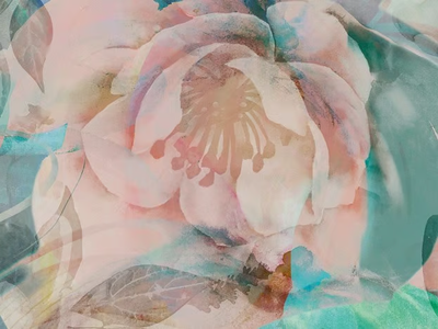 JULIET - Wallpaper with floral pattern _ Tecnografica