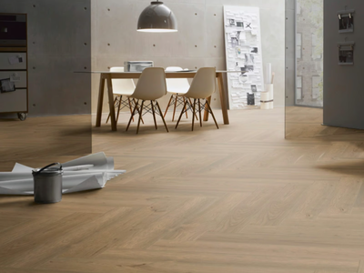 M11 OAK TERRA BROWN - 3 layers oak parquet _ Ter Hürne