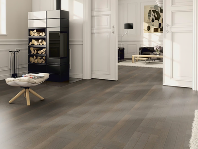 P05 OAK AZURE BROWN - 3 layers oak parquet _ Ter Hürne