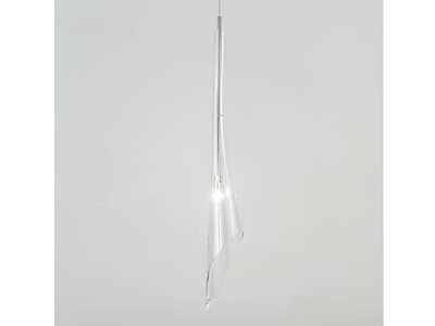 CALLE - Halogen crystal pendant lamp _ TERZANI