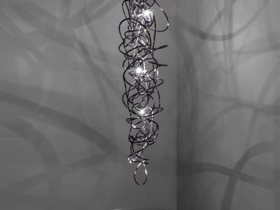 DOODLE VERTICAL - LED metal pendant lamp _ TERZANI