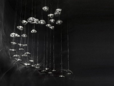 MANTA - LED crystal pendant lamp _ TERZANI