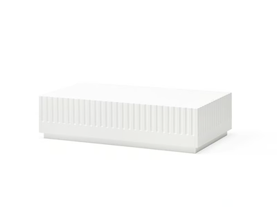 DORIC - Low MDF coffee table with storage space _ TEULAT