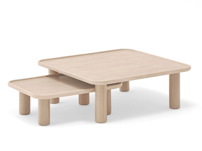 NEST - Low wooden coffee table _ TEULAT