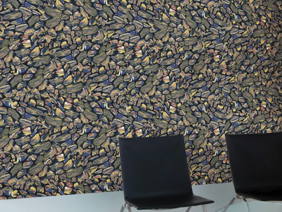 DARKDABS - Motif washable wallpaper _ Texturae