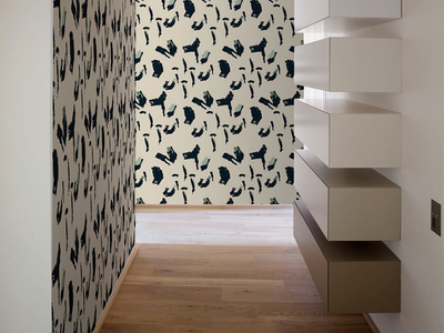 PASTELLO - Motif washable wallpaper _ Texturae