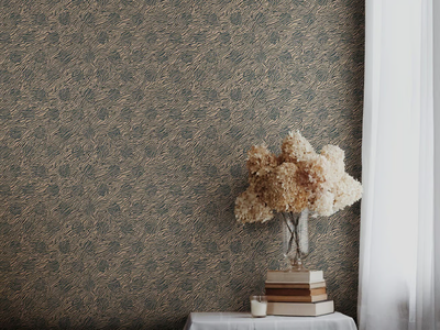 TONIC - Motif washable wallpaper _ Texturae