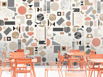 ULTRA - Motif washable wallpaper _ Texturae