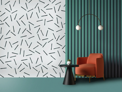 UNCONTROLLED - Motif washable wallpaper _ Texturae