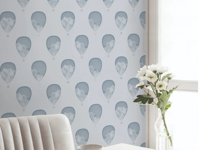 VERNE PATTERN - Motif washable wallpaper _ Texturae