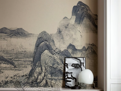 VIA DELLA SETA - Washable landscape wallpaper _ Texturae