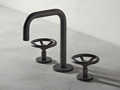 BROOKLYN - 3 hole countertop washbasin tap _ The Watermark Collection
