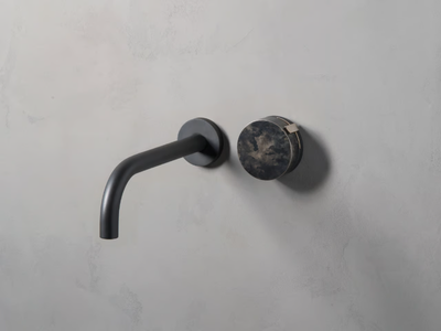 ELEMENTS - 2 hole wall-mounted washbasin tap _ The Watermark Collection