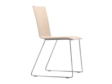 S 182 ST - Stackable sled base chair _ Thonet