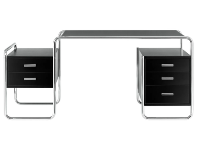 S 285 - Rectangular writing desk with drawers _ Thonet