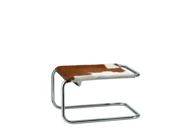 S 35 LVH - Cowhide footstool _ Thonet