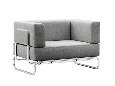 S 5001/C002 - Upholstered armchair _ Thonet