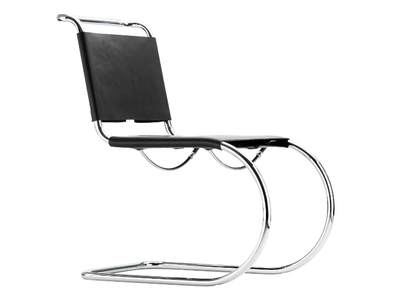 S 533 L - Cantilever tanned leather chair _ Thonet