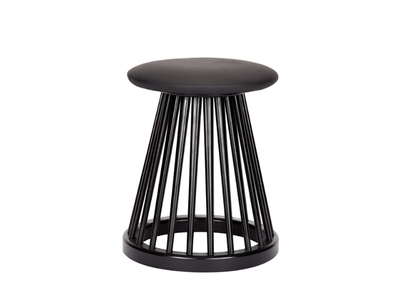 FAN - Low upholstered stool _ Tom Dixon