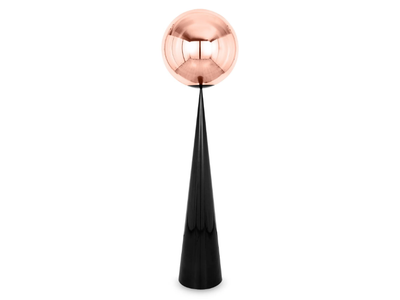GLOBE CONE FAT - Metal and polycarbonate LED floor lamp _ Tom Dixon