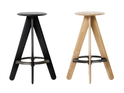 SLAB - High wooden stool _ Tom Dixon