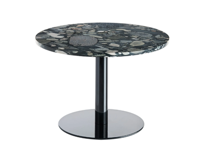 STONE TABLE - Round marble coffee table _ Tom Dixon
