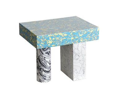 SWIRL TABLE LOW - Low marble coffee table _ Tom Dixon