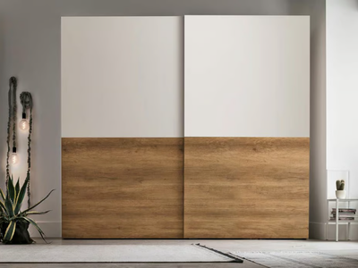 DOUBLE - Sectional wardrobe with sliding doors _ Tomasella