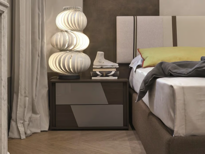 KROSS - Oak bedside table with drawers _ Tomasella