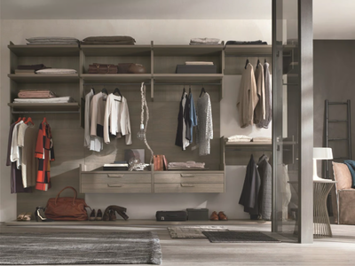 SELTZ - Sectional ash walk-in wardrobe _ Tomasella