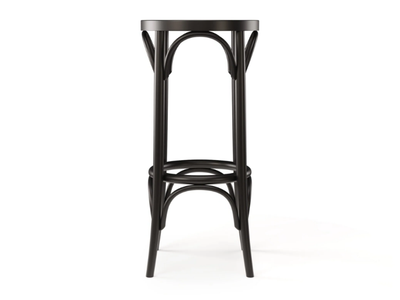 73 - High beech stool with footrest _ TON