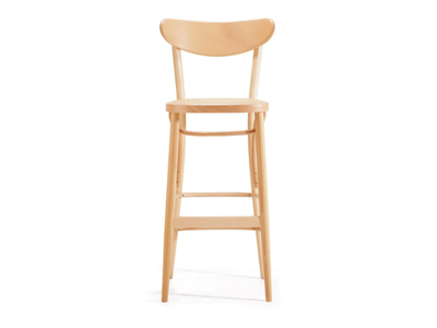 BANANA - High stool with footrest _ TON