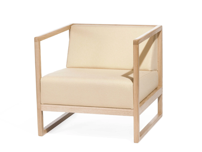 CASABLANCA 681 - Fabric armchair with armrests _ TON