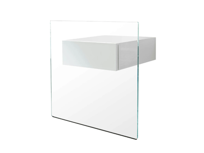 DO-MO - Glass bedside table _ Tonelli Design