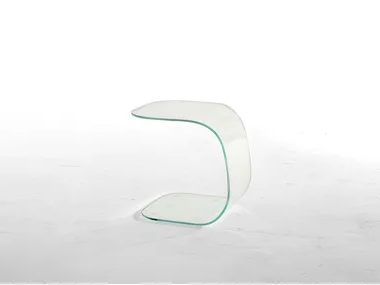 BESIDE - Glass side table _ Tonin Casa