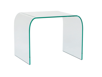 CLASSIC - Low rectangular glass coffee table _ Tonin Casa