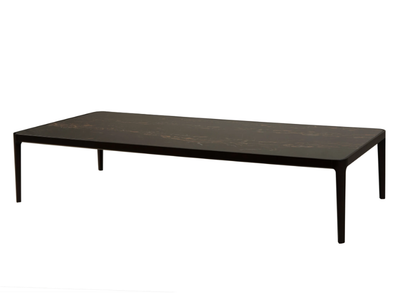 FIDELIO - Low rectangular porcelain stoneware coffee table _ Tonin Casa