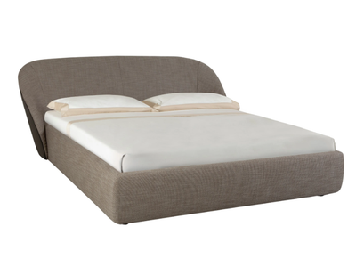 MAMA - Double bed with upholstered headboard _ Tonin Casa