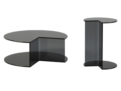 PACMAN - Round crystal coffee table _ Tonin Casa