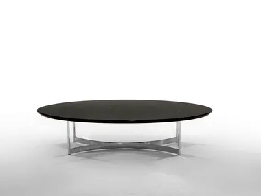 PARIOLI - Low round coffee table _ Tonin Casa
