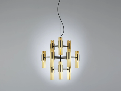 EXCALIBUR - Brass pendant lamp _ Tooy